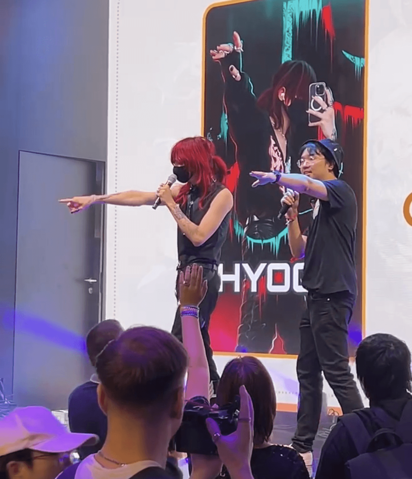 Stage hosting for HoYoverse & Huawei